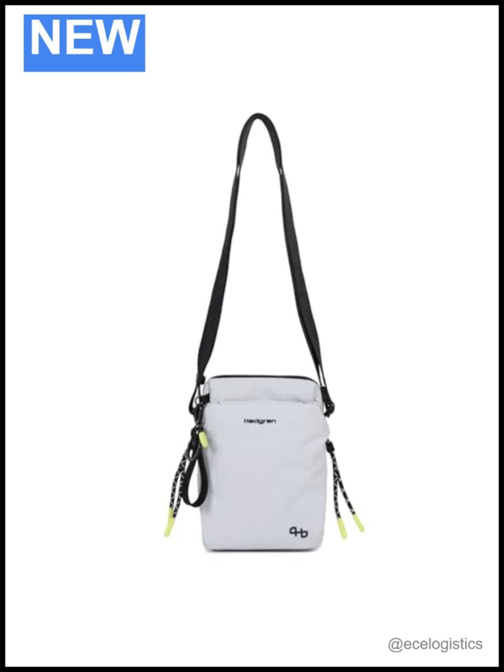 Hedgren Sipho Phone Bag Crossbody Messenger Adjustable Strap Polyester